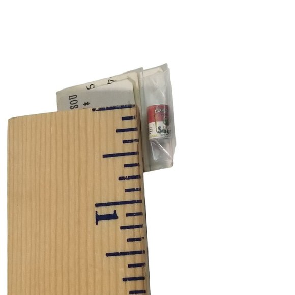 Dollhouse Miniature Groceries Cans of Soup (2) Campbells Store Kitchen Fridge - Picture 9 of 9